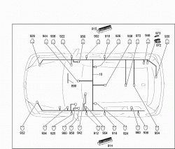 MAIN CABLE HARNESS FRAME FLOOR UNIT 1