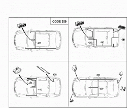 MAIN CABLE HARNESS FRAME FLOOR UNIT 4