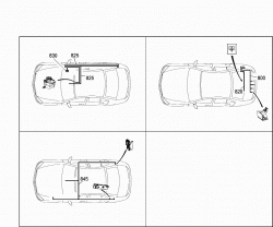 MAIN CABLE HARNESS FRAME FLOOR UNIT 6