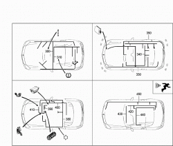 MAIN CABLE HARNESS FRAME FLOOR UNIT 4