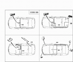 MAIN CABLE HARNESS FRAME FLOOR UNIT 4