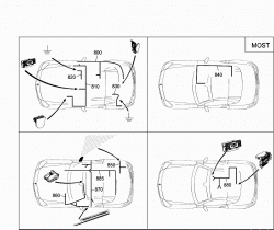 MAIN CABLE HARNESS FRAME FLOOR UNIT 7