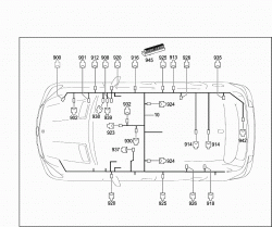 MAIN CABLE HARNESS FRAME FLOOR UNIT 1