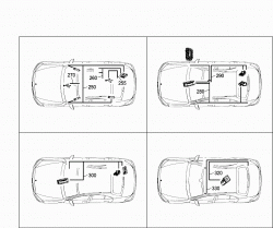 MAIN CABLE HARNESS FRAME FLOOR UNIT 4