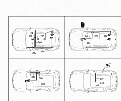 MAIN CABLE HARNESS FRAME FLOOR UNIT 4