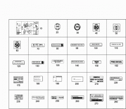 TYPE PLATE,GUIDE SIGNS