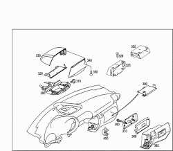 INSTRUMENT PANEL AND GLOVES COMPARTMENT BOX WITH PASSENGER AIR BAG 2