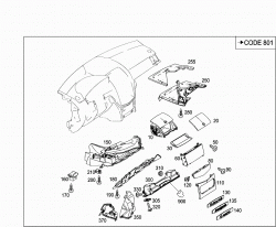 DETACHABLE COMPONENTS,INSTRUMENT PANEL 1