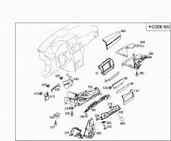 DETACHABLE COMPONENTS,INSTRUMENT PANEL 1