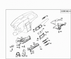 DETACHABLE COMPONENTS,INSTRUMENT PANEL 2