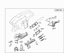 DETACHABLE COMPONENTS,INSTRUMENT PANEL 2