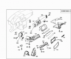 DETACHABLE COMPONENTS,INSTRUMENT PANEL 2