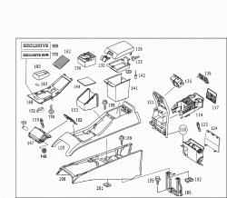 HOUSING WITH TRAY, ARMREST, AND ASHTRAY 2