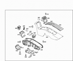 HOUSING WITH TRAY, ARMREST, AND ASHTRAY 2