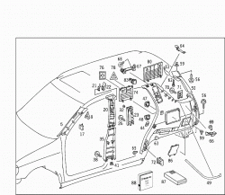 ROOF ATTACHMENT PARTS,DOOR EDGE GUARD SECTIONS,PANELLING 1