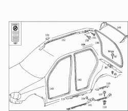 ROOF ATTACHMENT PARTS,DOOR EDGE GUARD SECTIONS,PANELLING 2