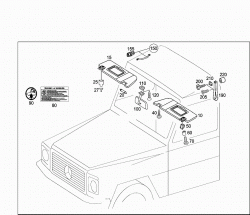 SUN VISOR,INTERIOR MIRROR, GRAB HANDLE