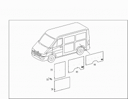 INNER PANELING SIDEWALL, HARD FIBER 2