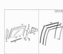 REAR DOOR WINDOWS