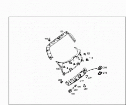 REAR PANEL DOOR ATTACHMENT PARTS, REAR PANEL DOOR WINDOW 1