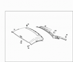 ATTACHED PARTS FOR VARIO ROOF 1