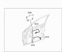 CABLE HARNESS FOR EXIT AND INTERIOR LIGHT 1