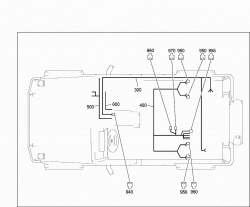 CABLE HARNESS FOR RADIO, LOUDSPEAKER AND CD-PLAYER 2