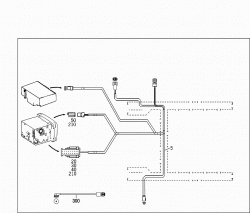 CABLE HARNESS FOR COMTROL DISPLAY SYSTEM OMS 1