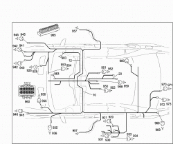 CABLE HARNESS FOR COMTROL DISPLAY SYSTEM OMS 2