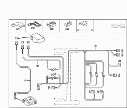 FIBER OPTICAL CABLE WIRING HARNESS (D2B AND MOST) 1