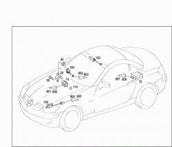 ANTI-THEFT WARNING SYSTEM,TOW-AWAY PROTECTION,PASSENGER COMP.PROTECTION 1