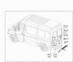 DOOR WIRING HARNESS AND DOOR CONTROL   MODULE 2