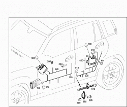 DOOR WIRING HARNESS AND DOOR CONT.UNIT 1