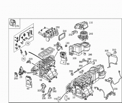 HEATER CASE & AIR CONDITIONER CASE WITH BLOWER 1