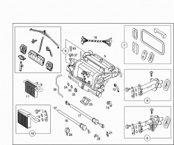 HEATER HOUSING/AC BOX WITH BLOWER 2