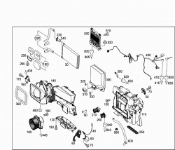 HEATER HOUSING/AC BOX WITH BLOWER 2