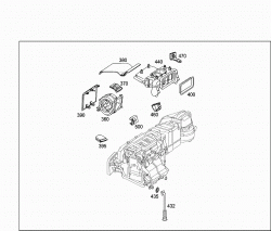 HEATER AND EVAPORATOR HOUSING WITH BLOWER AND WIRING HARNESS 2