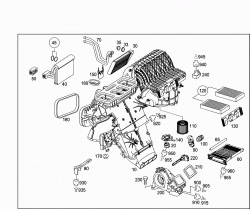 HEATER CASE WITH BLOWER 1