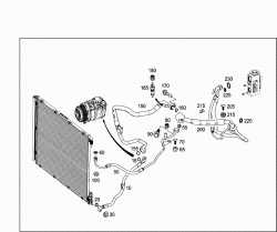 REFRIGERANT LINE ARRANGEMENT 1