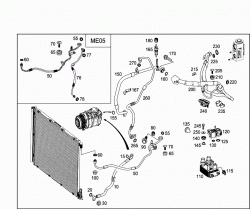 REFRIGERANT LINE ARRANGEMENT 1