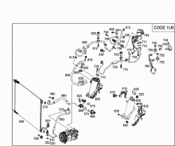 REFRIGERANT LINE ARRANGEMENT 2