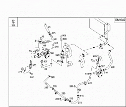 HEATING WATER LINE, DIESEL VEHICLES 3