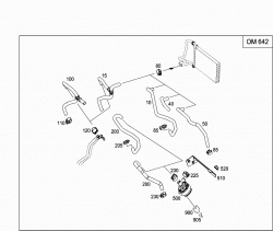 HEATING WATER LINE, DIESEL VEHICLES 1