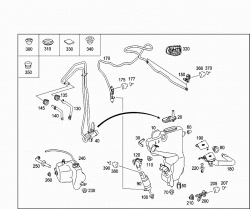 PANE WASHER,HEADLAMP WIPER/WASHER 1