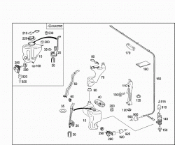 PANE WASHER,HEADLAMP WIPER/WASHER 1