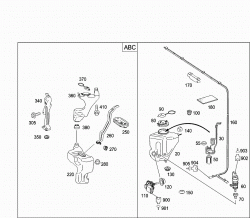 PANE WASHER,HEADLAMP WIPER/WASHER 1