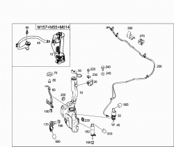 PANE WASHER,HEADLAMP WIPER/WASHER 1