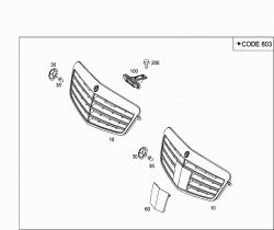 RADIATOR GRILLE SHELL 1