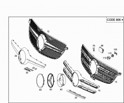 RADIATOR GRILLE SHELL 2