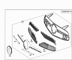 RADIATOR GRILLE SHELL 3